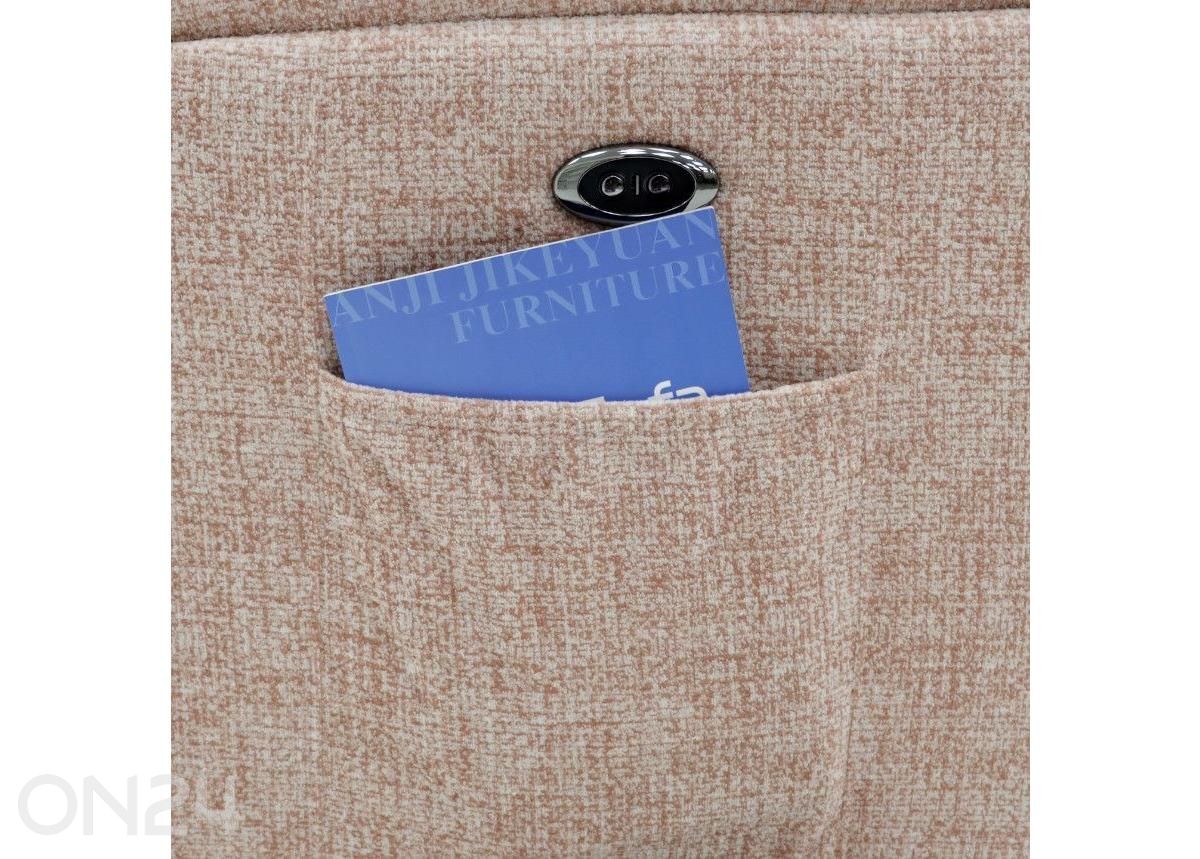 Recliner tugitool Rosaalia, roosa suurendatud