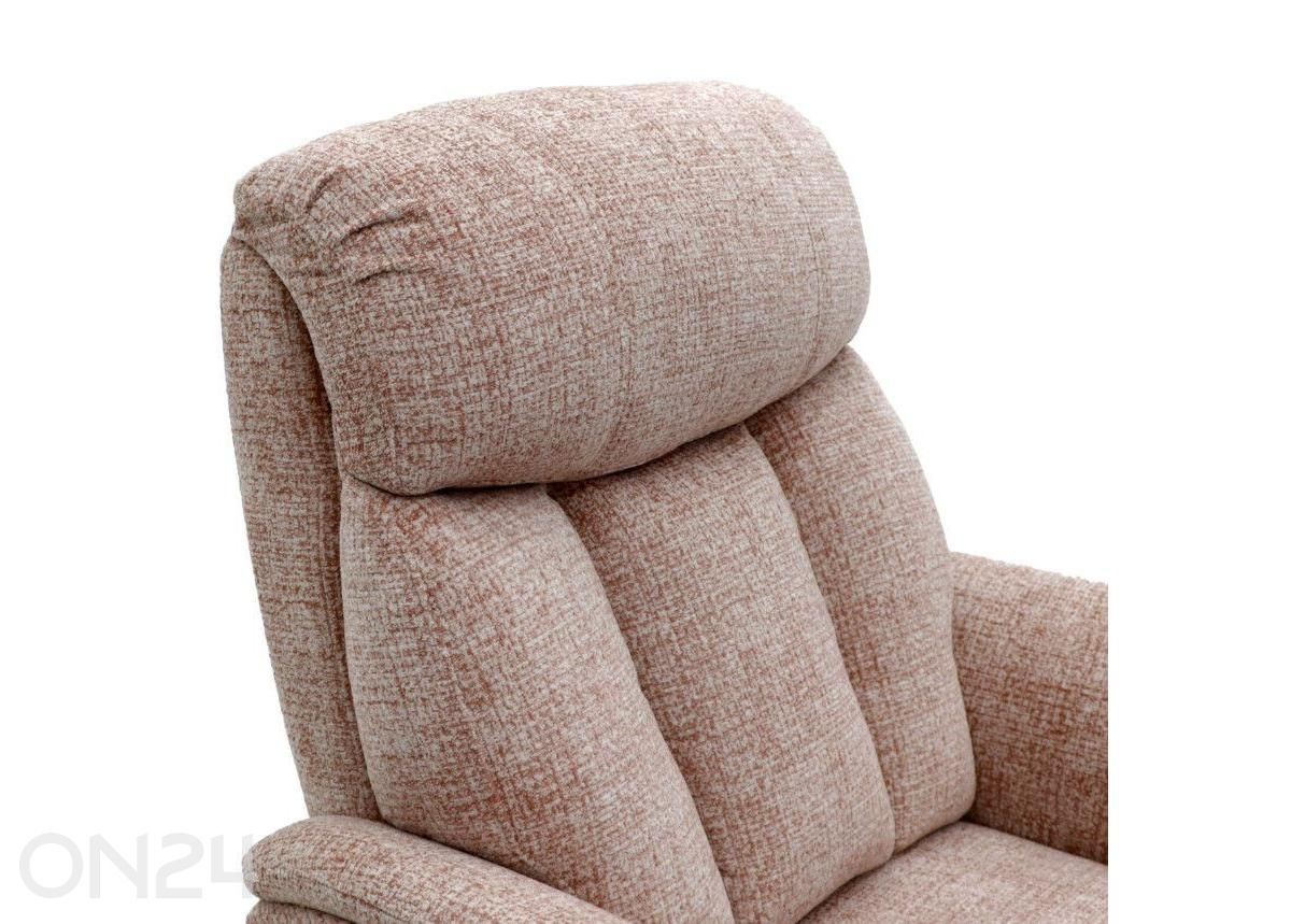Recliner tugitool Rosaalia, roosa suurendatud