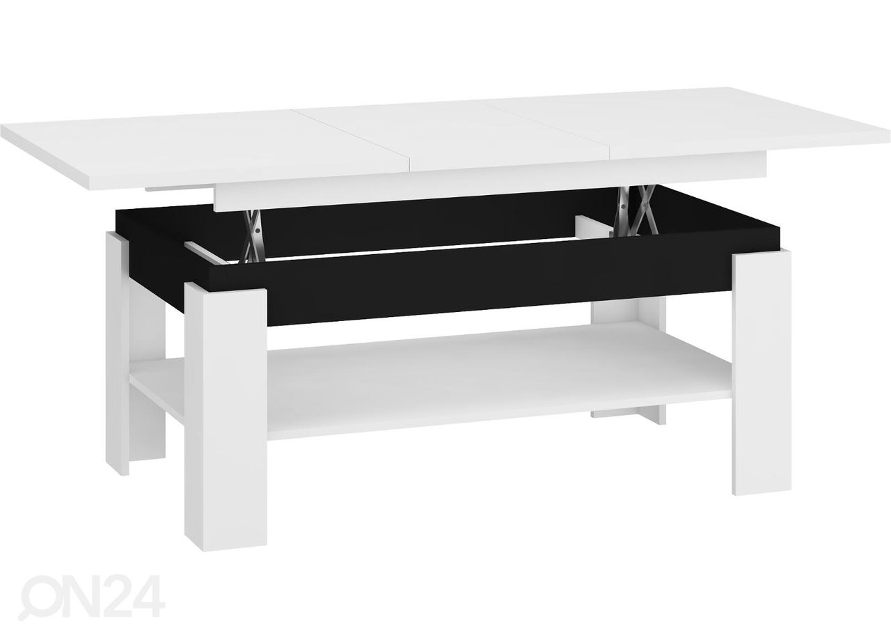 Reguleeritav diivanilaud 120/160x68 cm suurendatud
