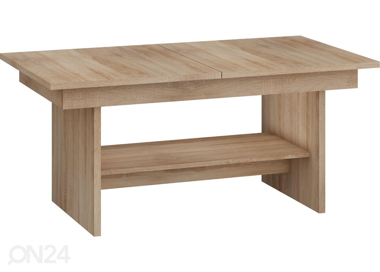 Reguleeritav diivanilaud 125/170x68 cm suurendatud