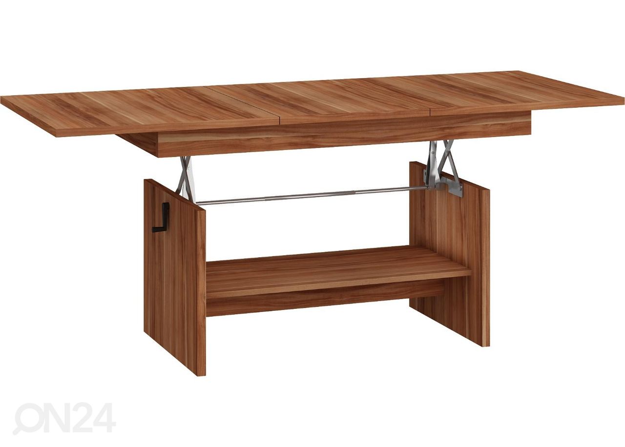 Reguleeritav diivanilaud 125/170x68 cm suurendatud