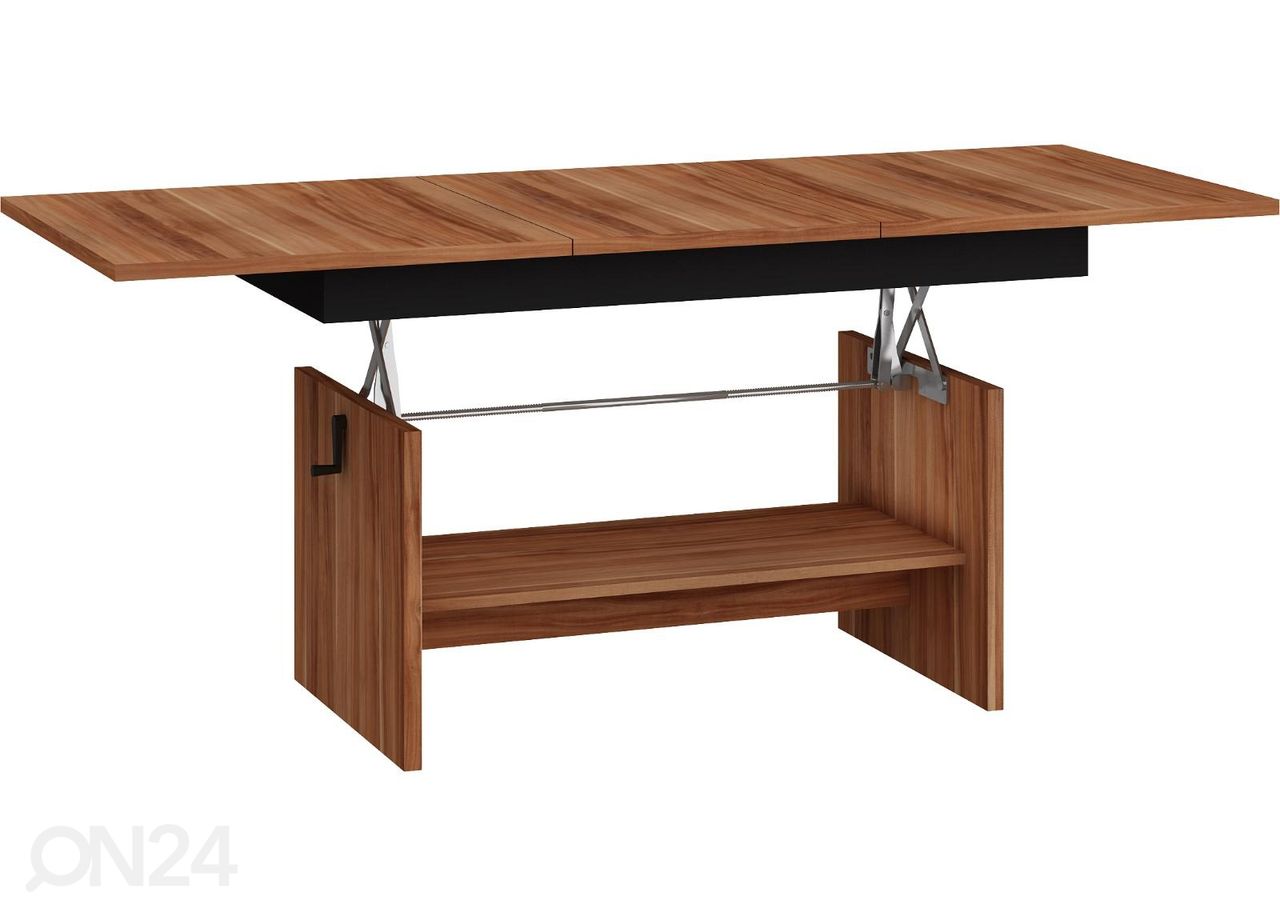 Reguleeritav diivanilaud 125/170x68 cm suurendatud