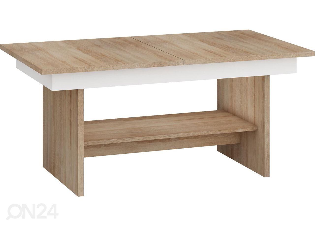 Reguleeritav diivanilaud 125/170x68 cm suurendatud