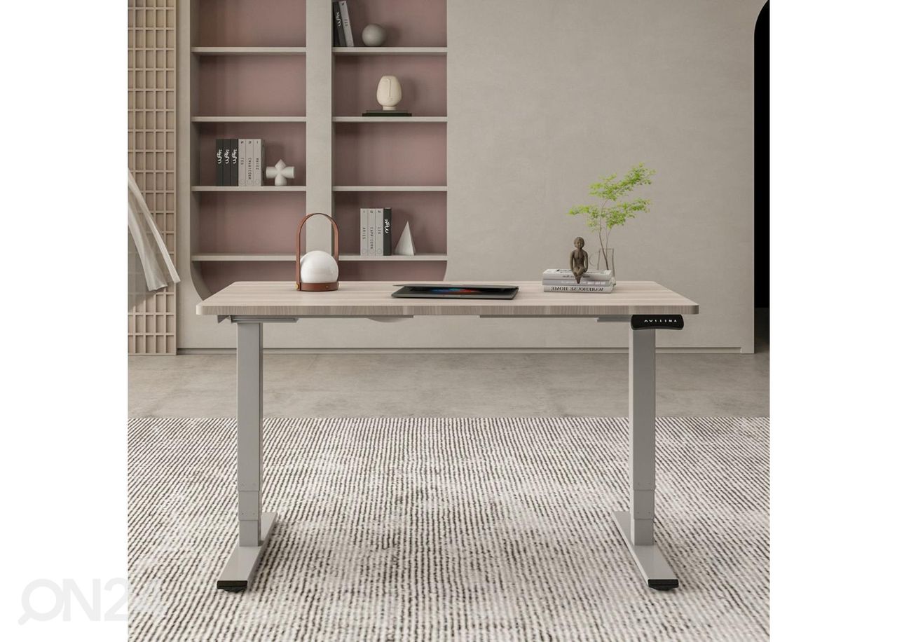 Reguleeritav laud Ergo Optimal 140x70 cm, 2 mootorit suurendatud