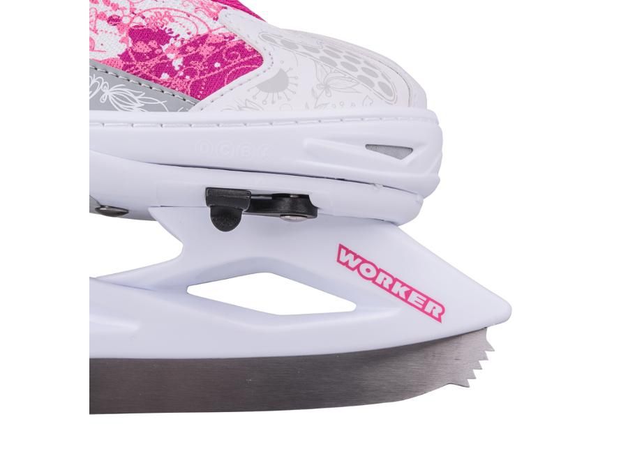 Reguleeritavad rulluisud/uisud lastele WORKER Pinkola suurus 27-30 suurendatud