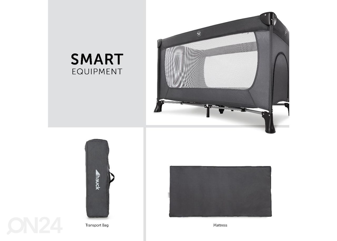 Reisivoodi Hauck Essential Dream N Play Plus suurendatud