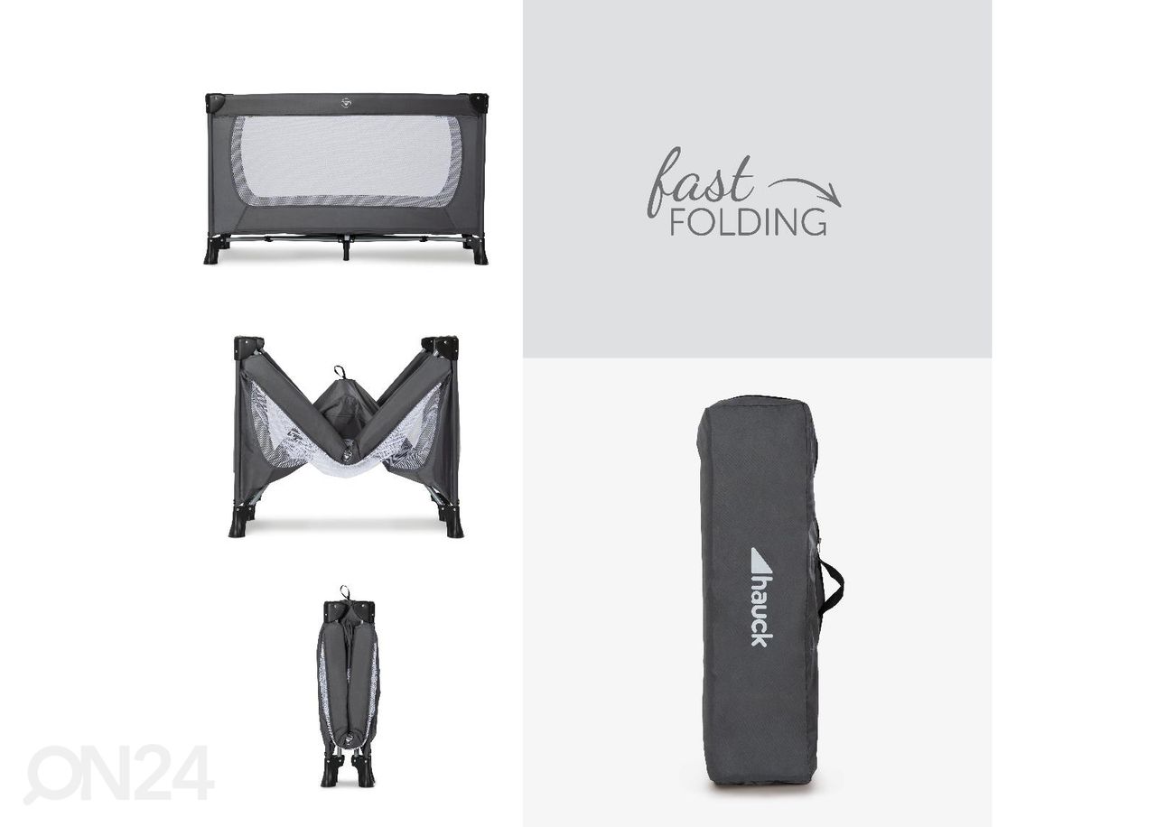 Reisivoodi Hauck Essential Dream N Play Plus suurendatud