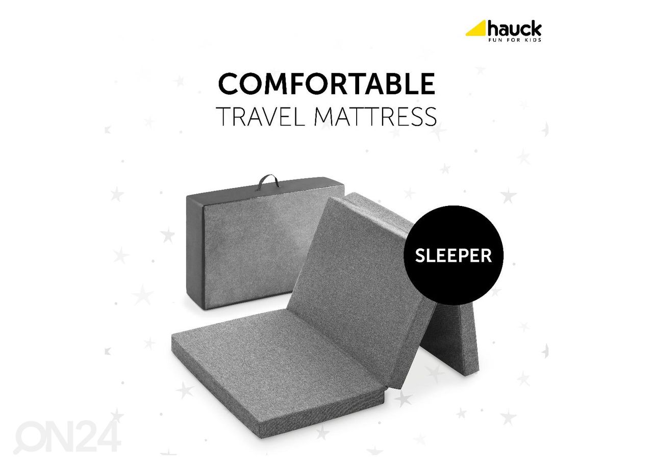 Reisivoodi madrats 60x120 cm Hauck Sleeper suurendatud