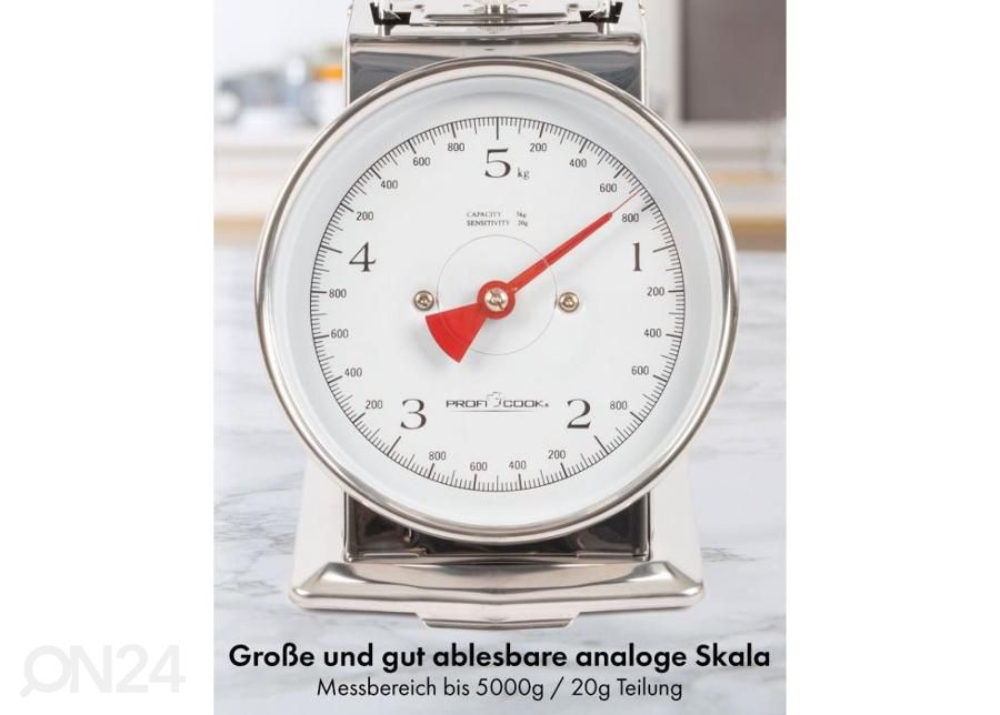 Retro-köögikaal ProfiCook suurendatud