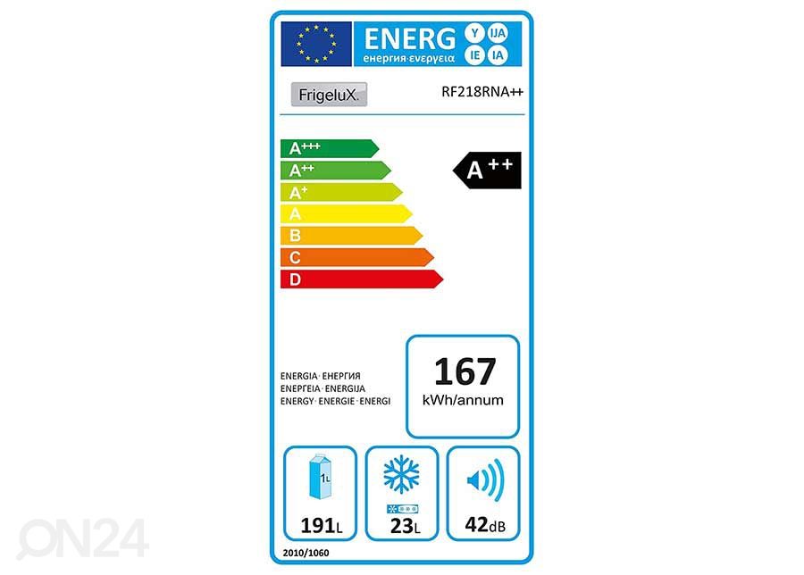 Retro külmkapp Frigelux RF218RNA RF218RNA suurendatud