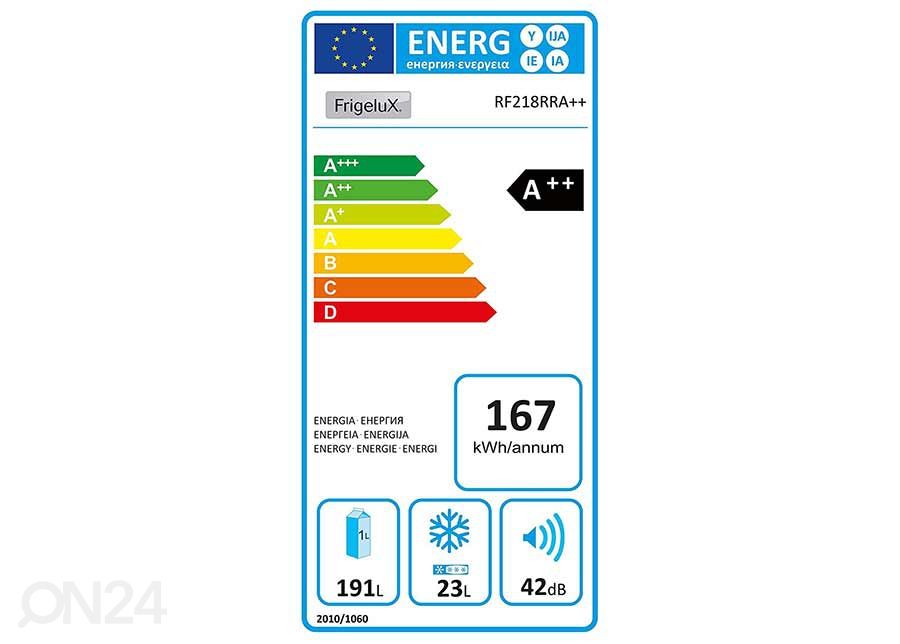 Retro külmkapp Frigelux RF218RRA suurendatud