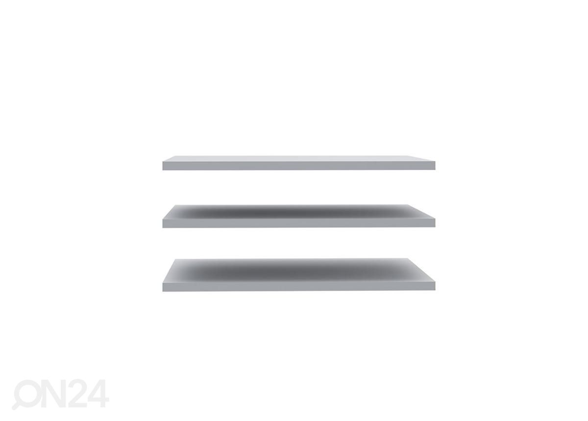 Riidekapi riiulid, 3 tk suurendatud