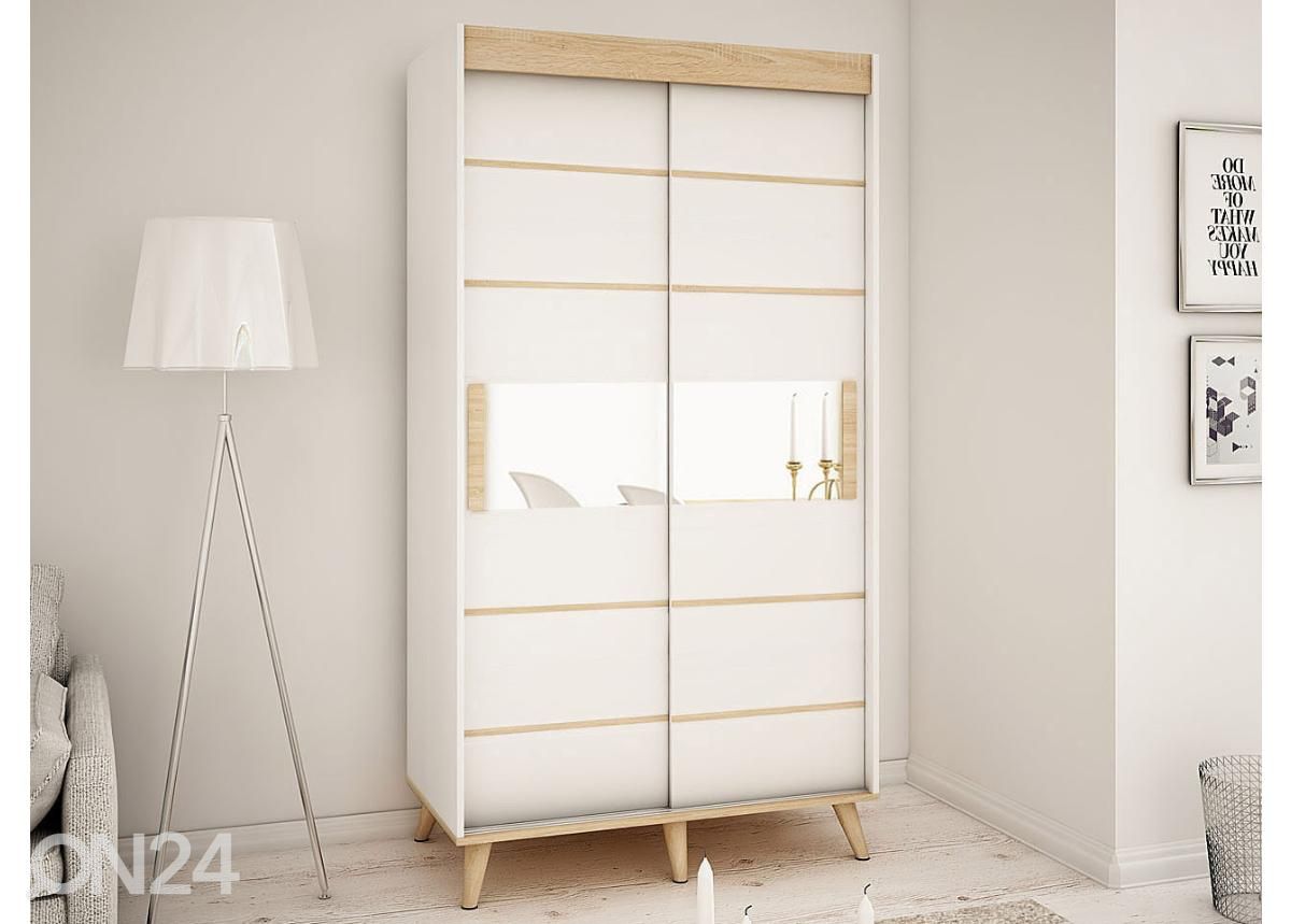 Riidekapp 100 cm suurendatud