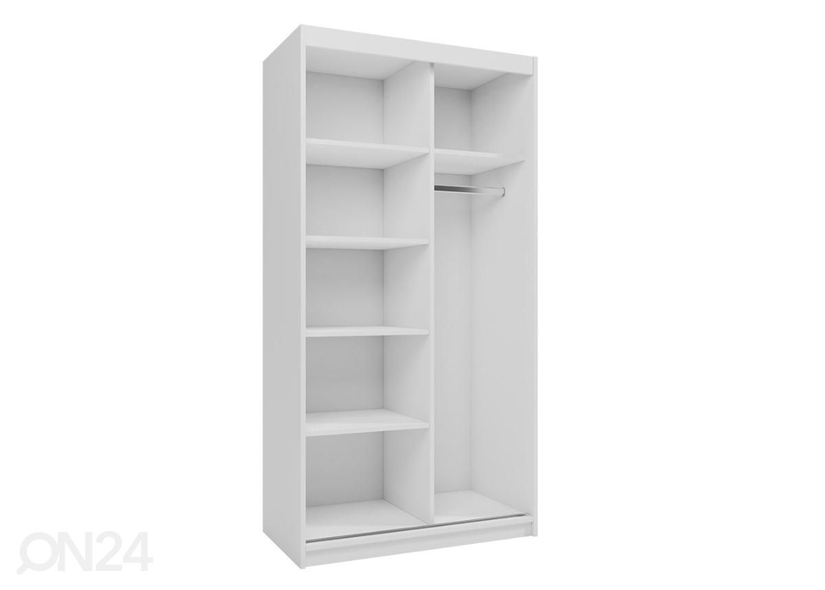 Riidekapp 100 cm + LED suurendatud