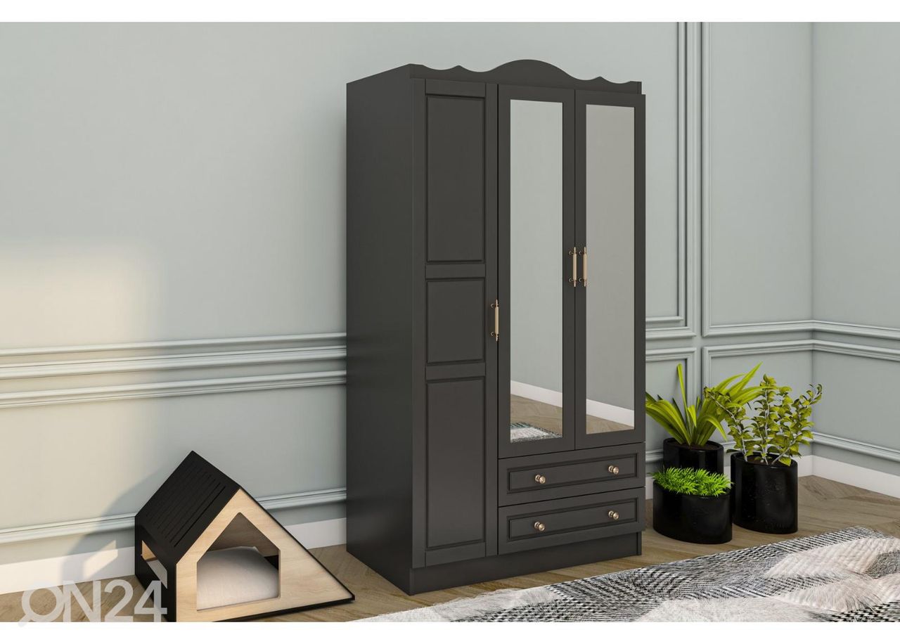 Riidekapp 105 cm suurendatud