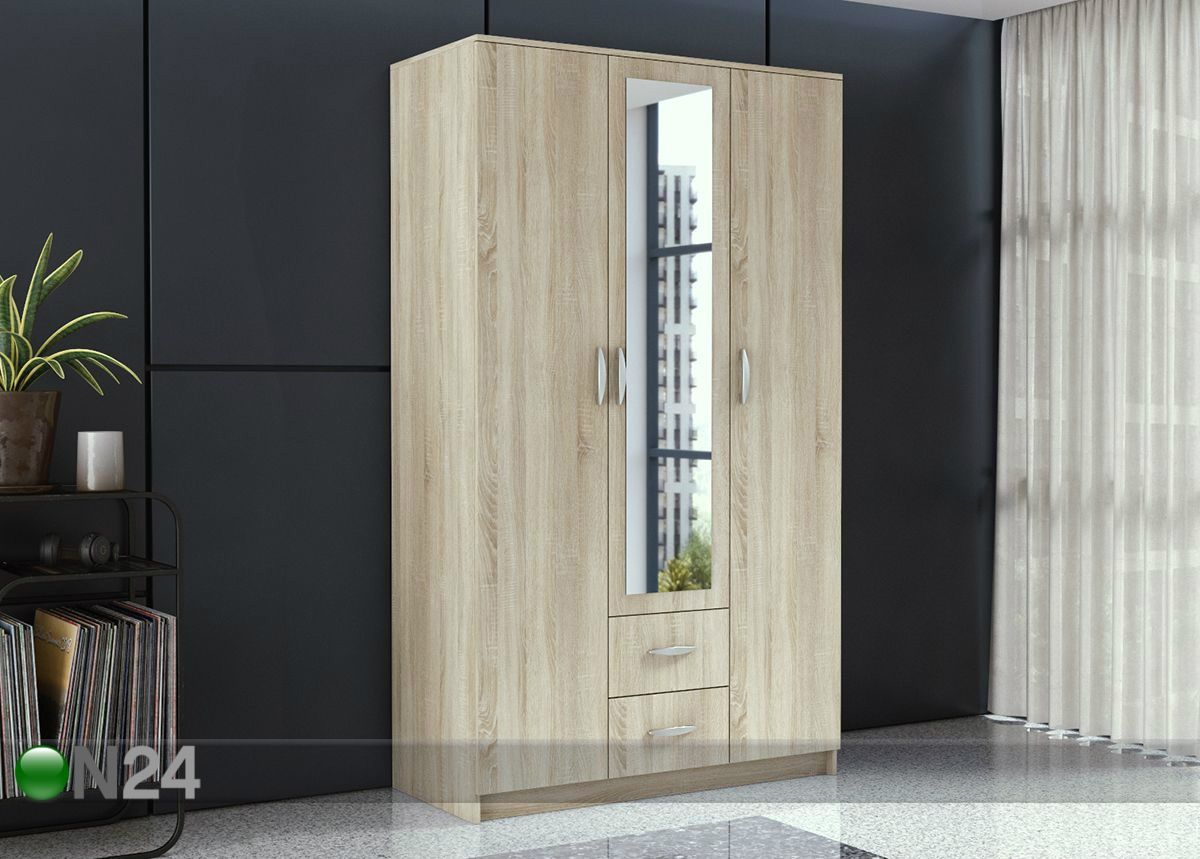 Riidekapp 120 cm suurendatud