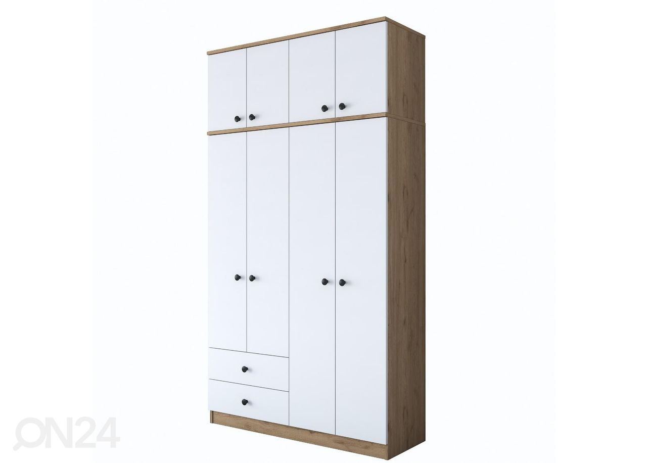 Riidekapp 120 cm suurendatud