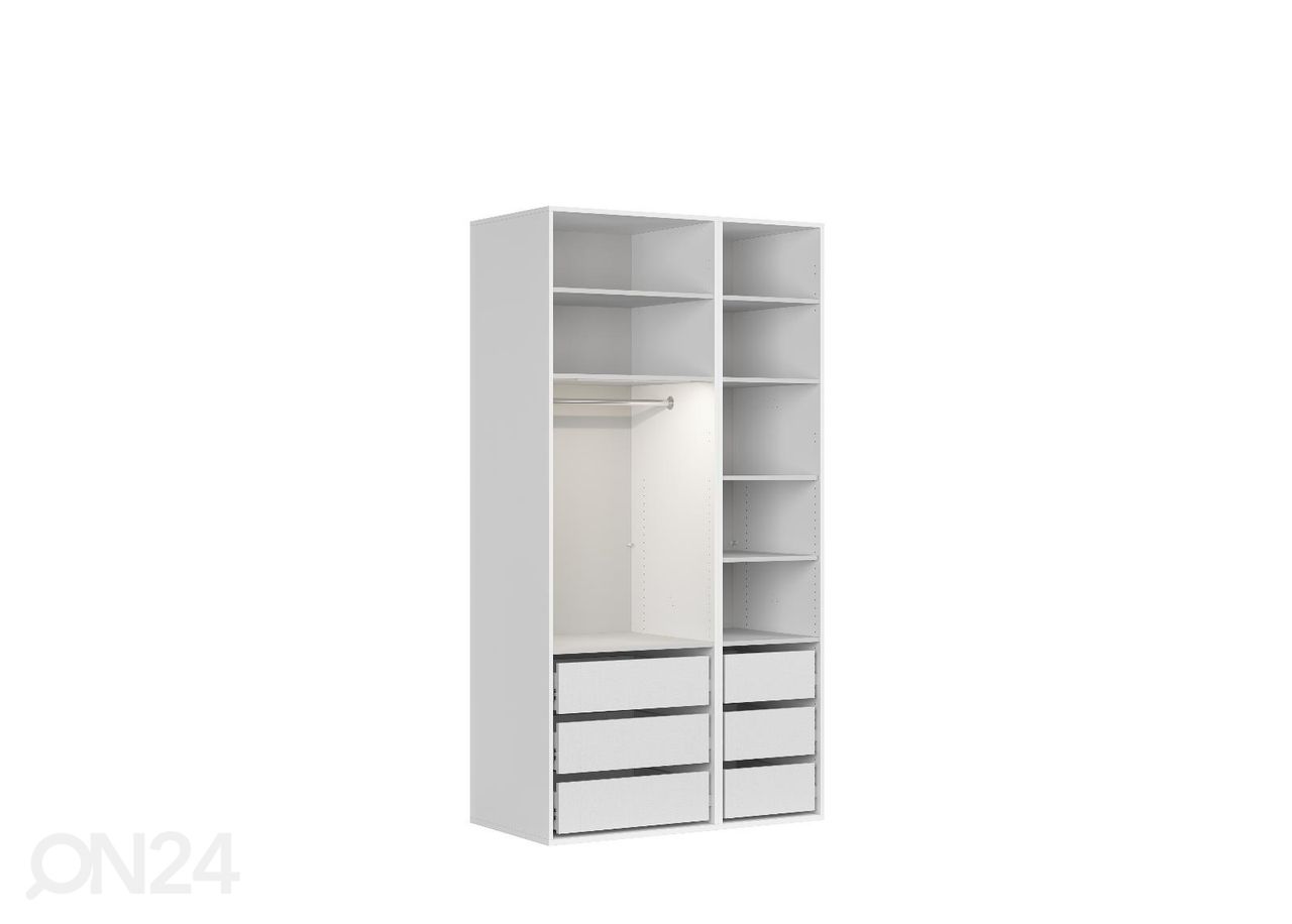 Riidekapp 125 cm suurendatud