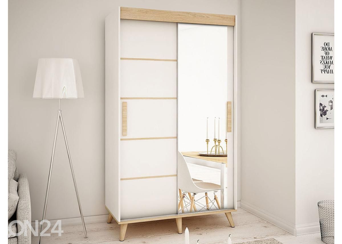 Riidekapp 150 cm suurendatud