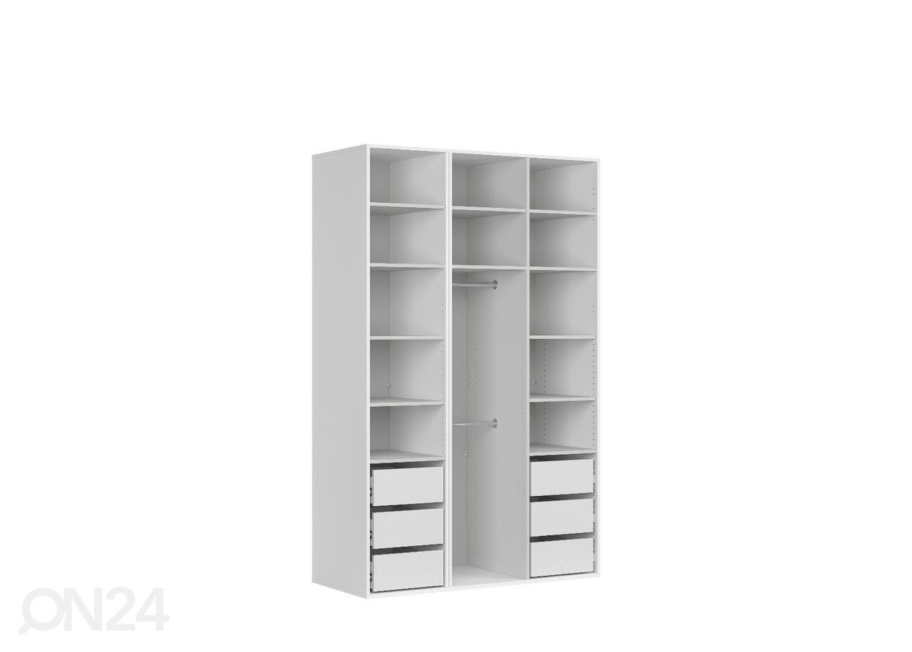 Riidekapp 150 cm suurendatud