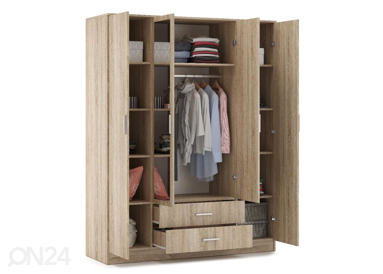 Riidekapp 160 cm suurendatud
