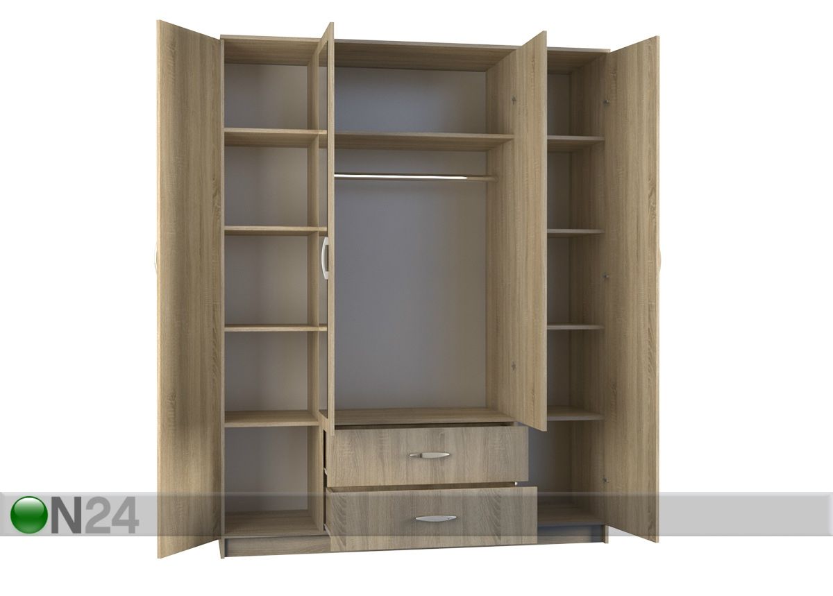 Riidekapp 160cm suurendatud