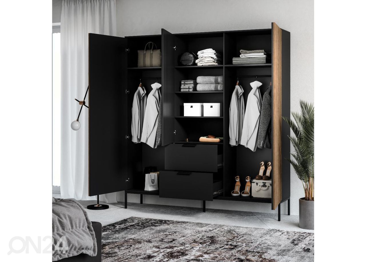 Riidekapp 185 cm suurendatud