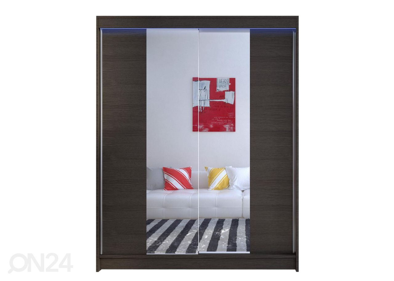Riidekapp 2 + LED suurendatud