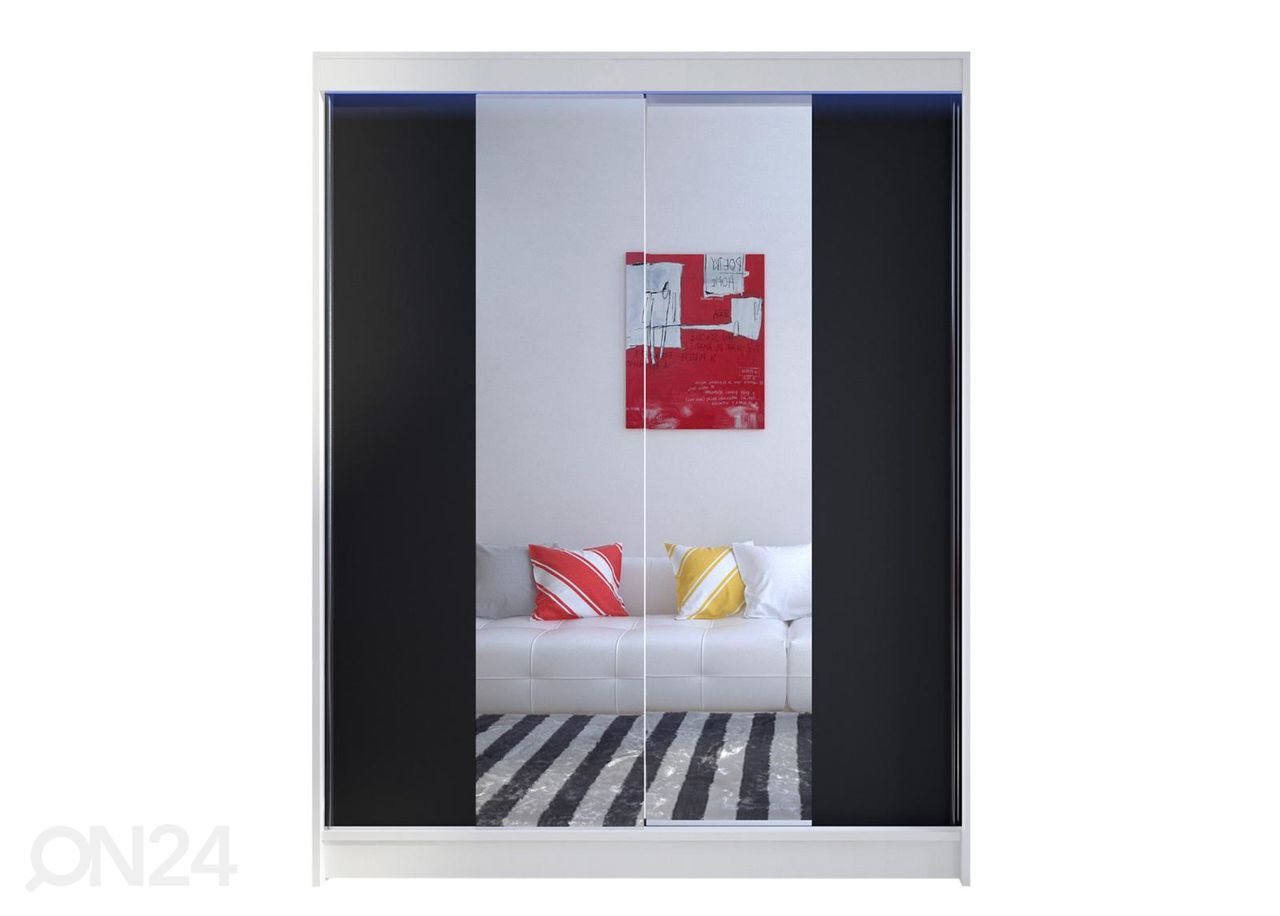 Riidekapp 2 + LED suurendatud