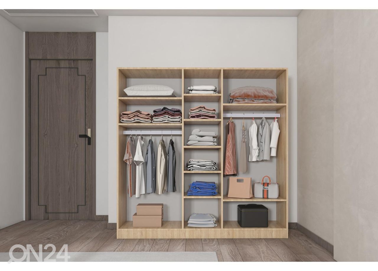 Riidekapp 215 cm suurendatud
