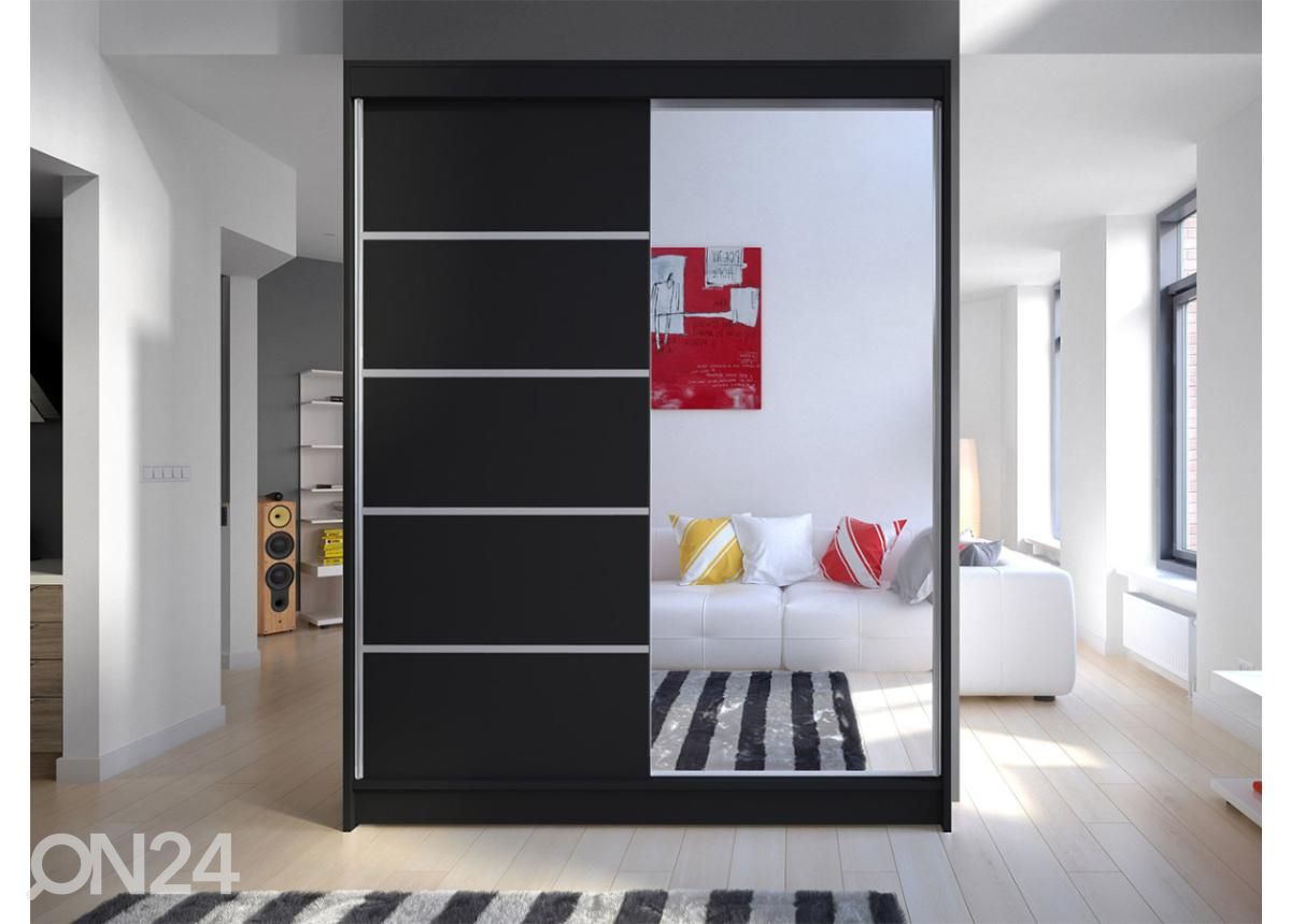 Riidekapp 3 + LED suurendatud