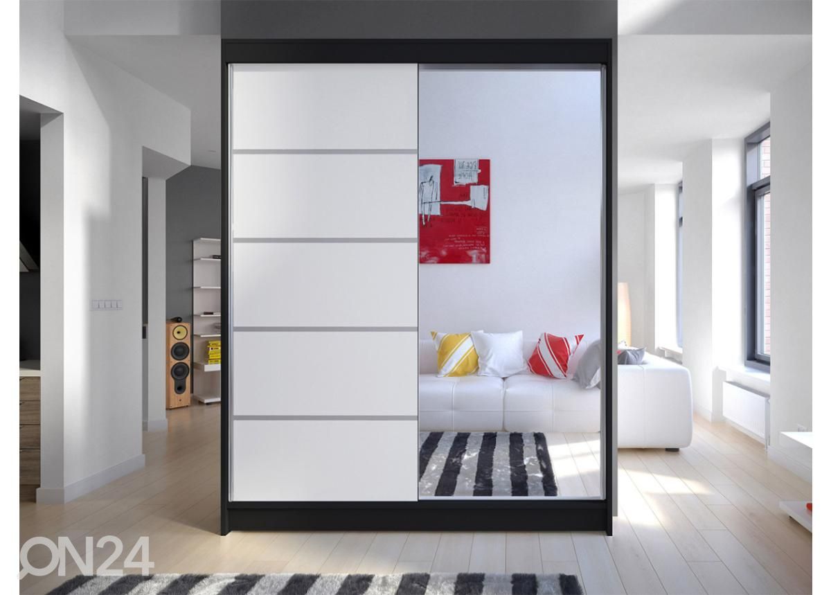 Riidekapp 3 + LED suurendatud