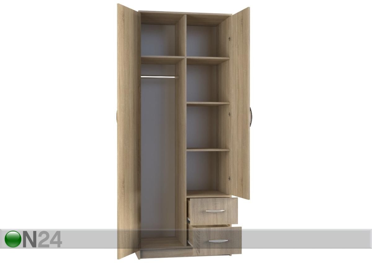 Riidekapp 80 cm suurendatud