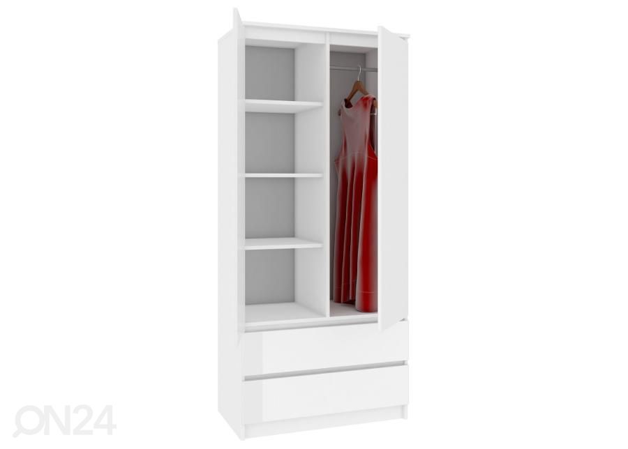 Riidekapp 90 cm suurendatud