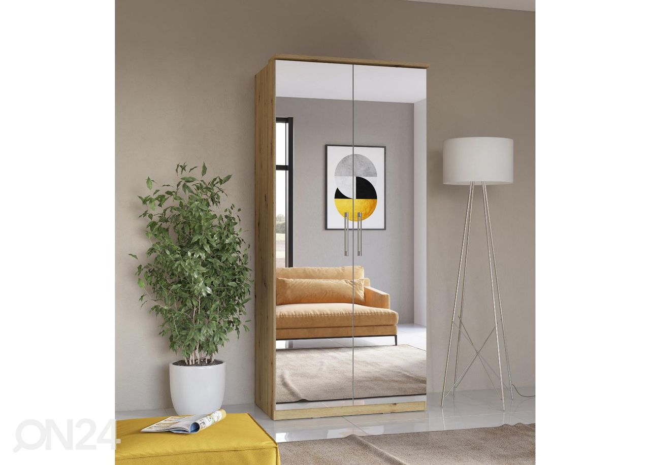 Riidekapp 90 cm suurendatud