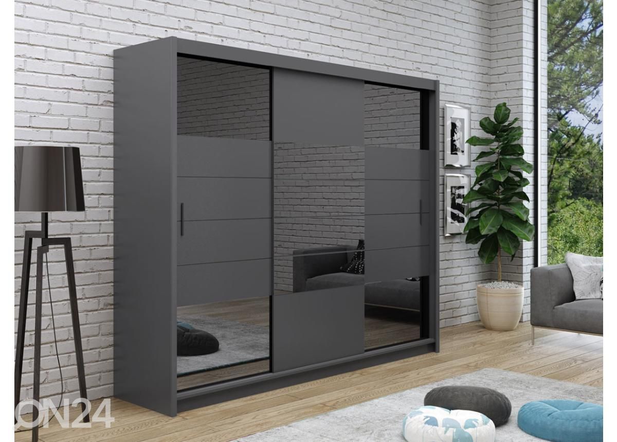 Riidekapp Aruba 250 cm suurendatud