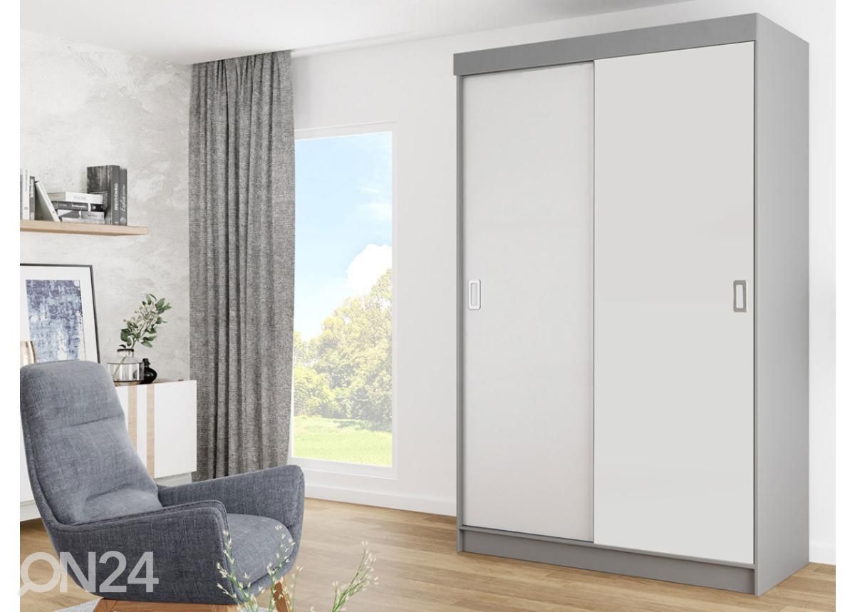 Riidekapp Bill 01 + LED suurendatud