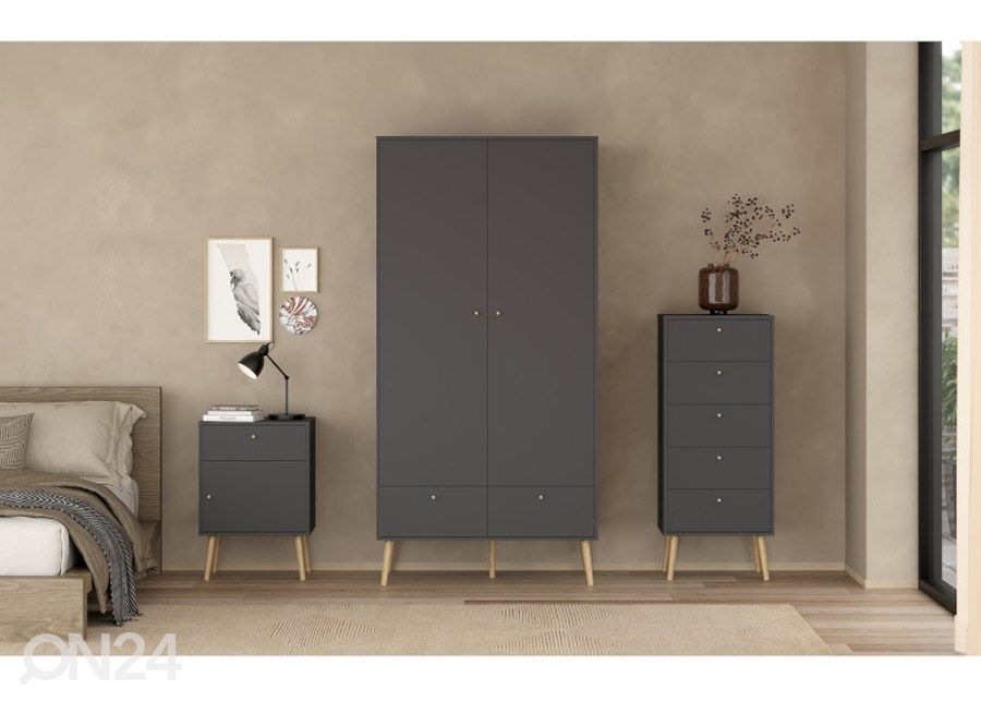 Riidekapp Bodo 99 cm suurendatud