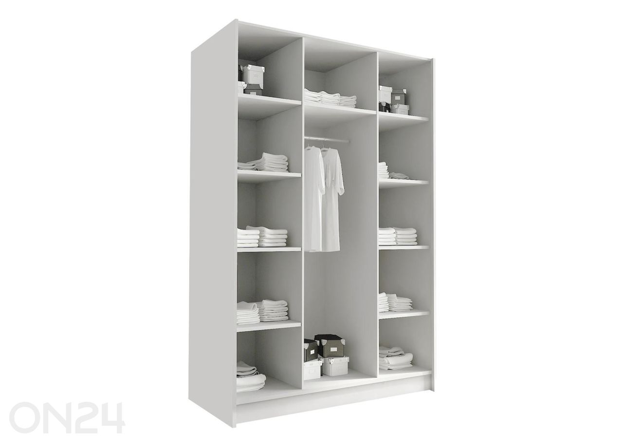 Riidekapp Calia I 150 cm suurendatud