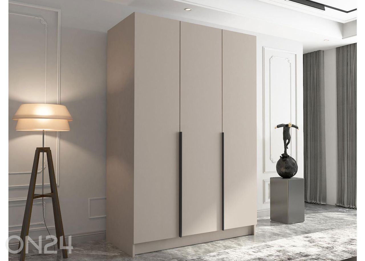 Riidekapp Calia I 150 cm suurendatud