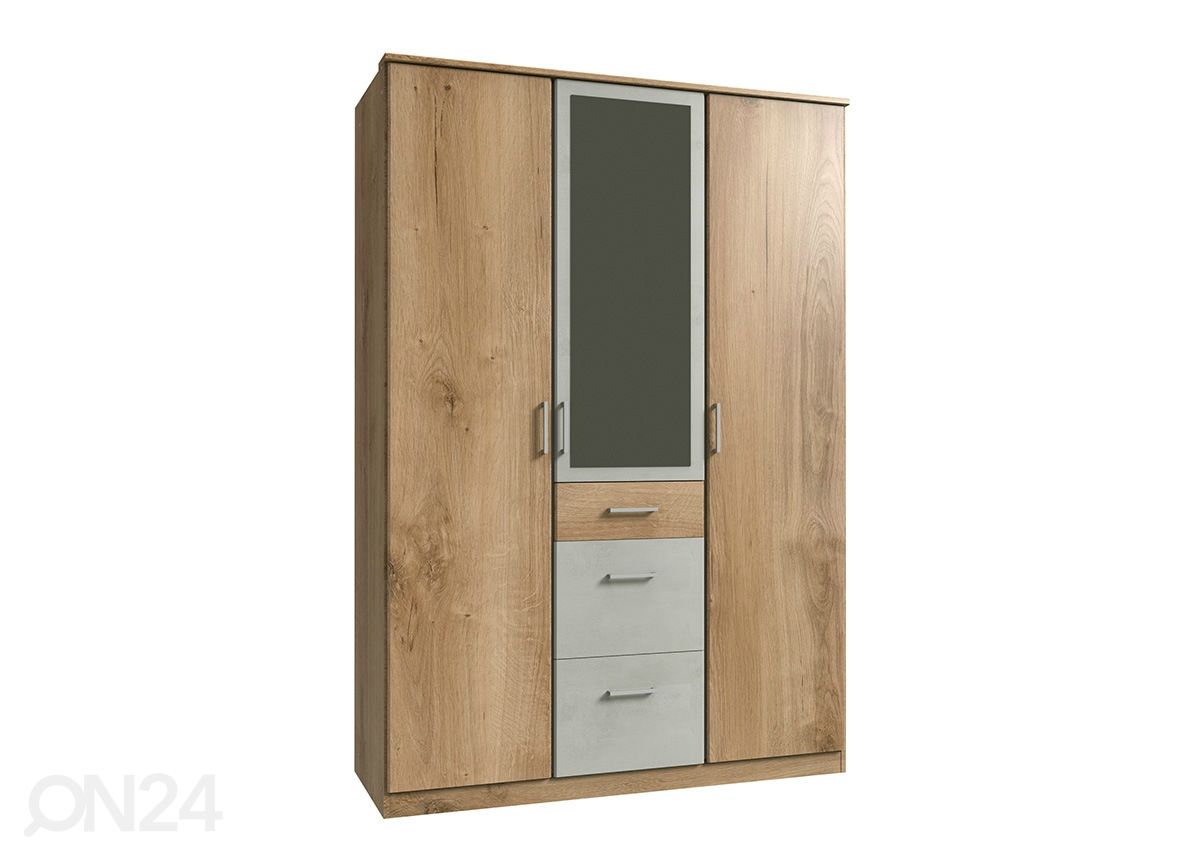 Riidekapp Click 135 cm suurendatud