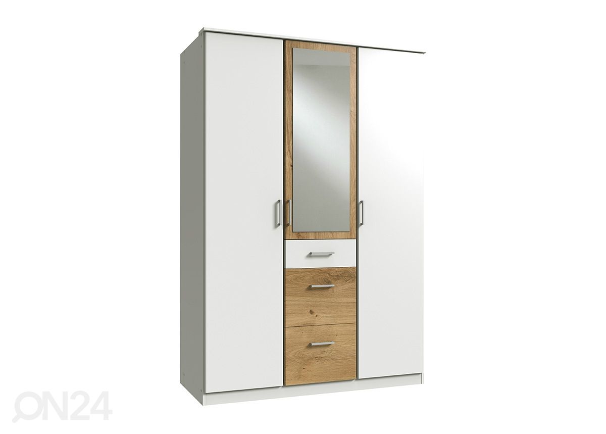 Riidekapp Click 135 cm suurendatud