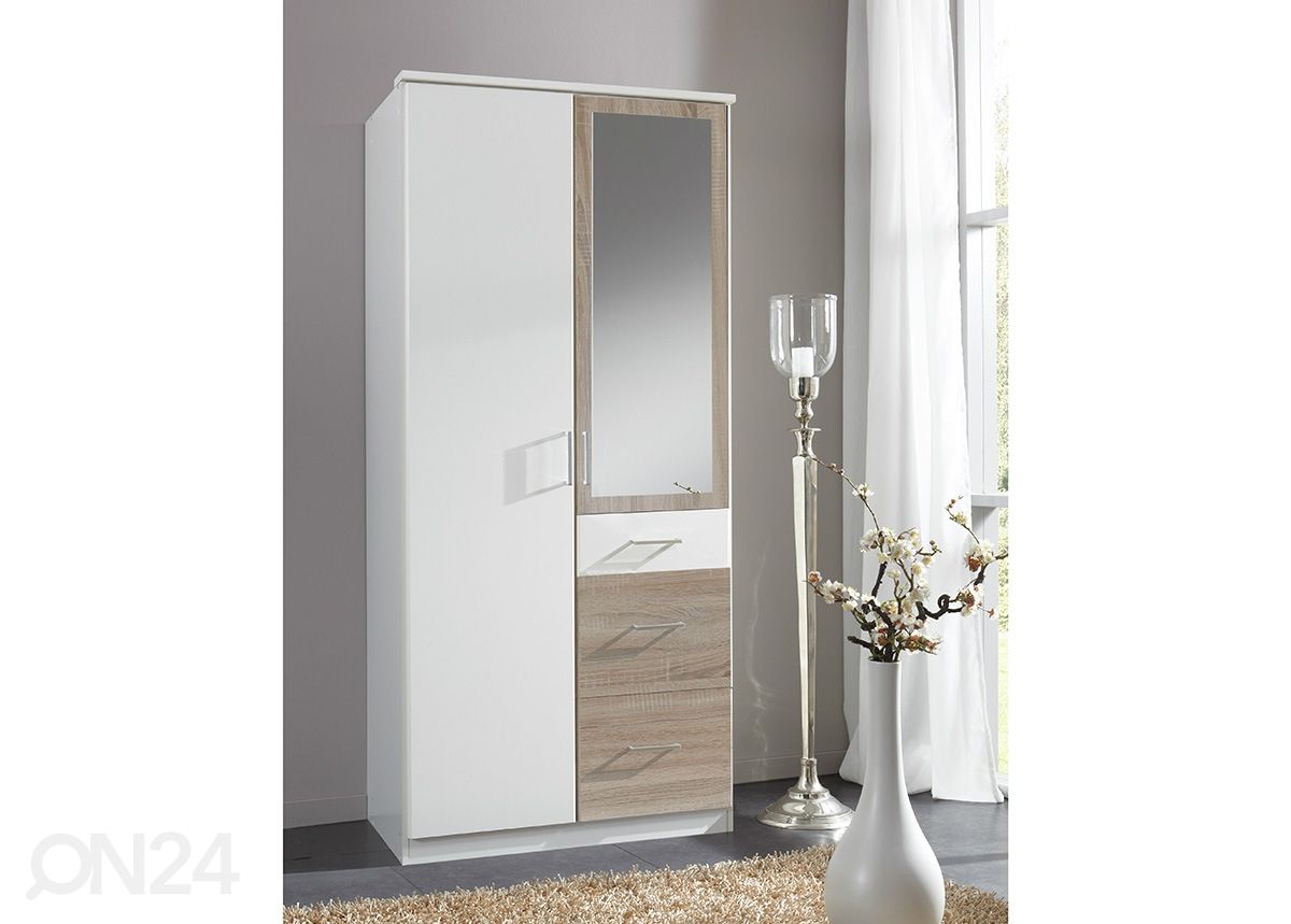 Riidekapp Click 90 cm suurendatud