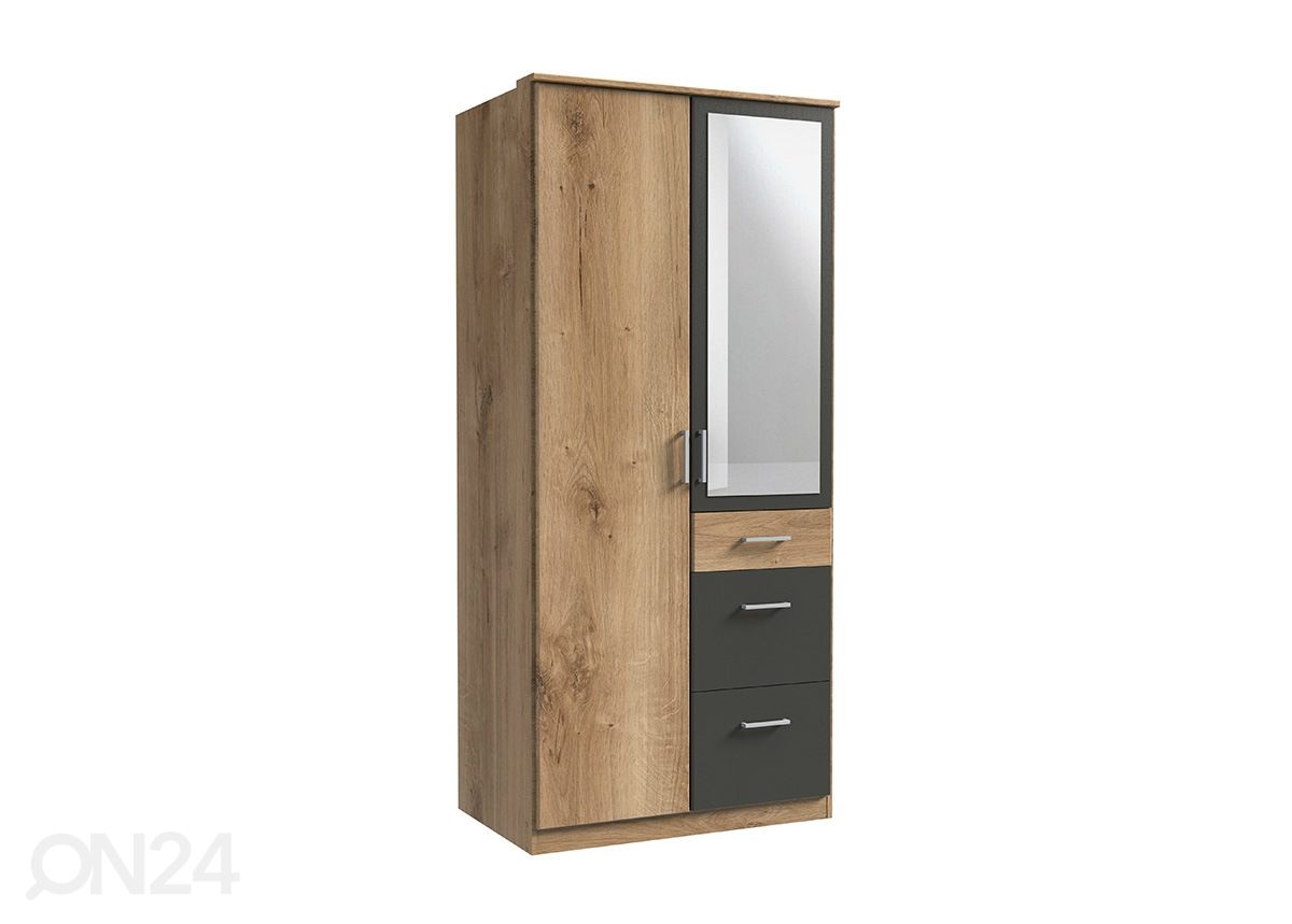 Riidekapp Click 90 cm suurendatud