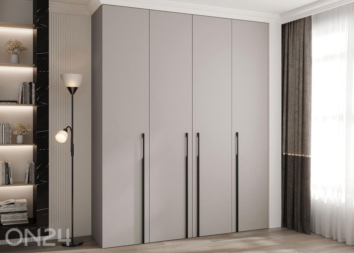 Riidekapp Como III 200 cm suurendatud