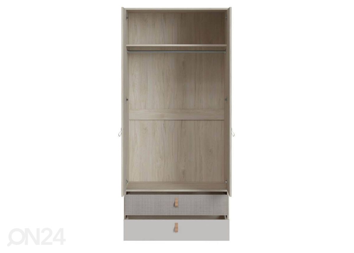 Riidekapp Denim 94,5 cm suurendatud