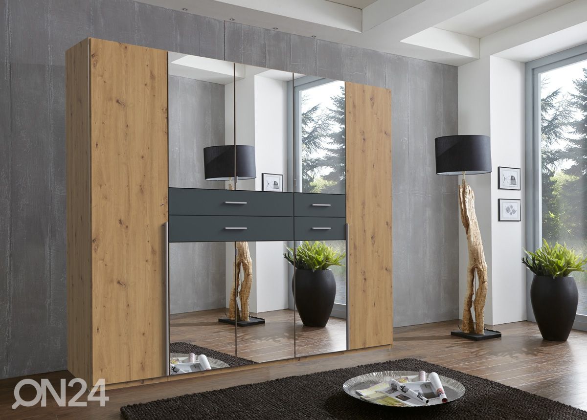 Riidekapp Denver 225 cm suurendatud