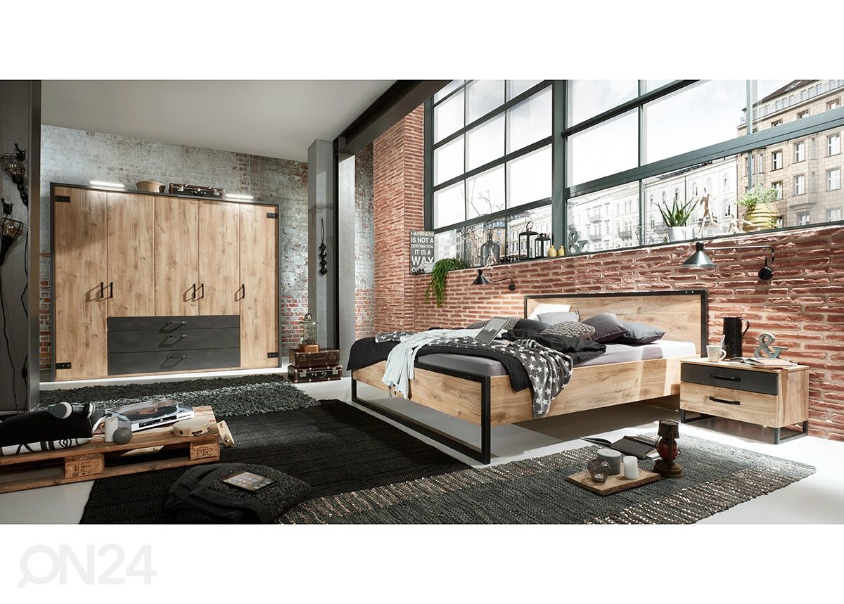 Riidekapp Detroit + raam suurendatud