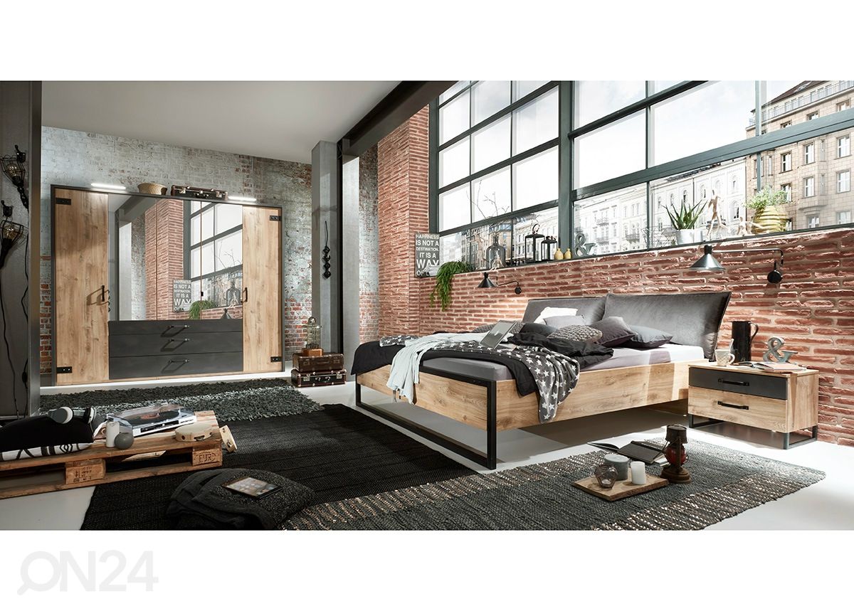 Riidekapp Detroit + raam suurendatud
