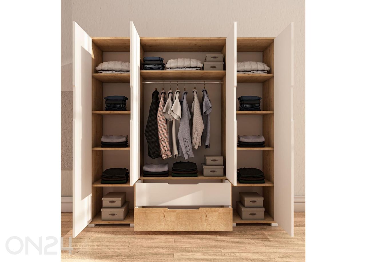 Riidekapp Flora suurendatud